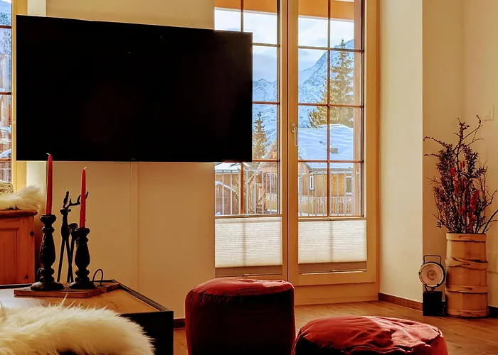 Zur Alten Post - Old Post Office Apartment Grächen